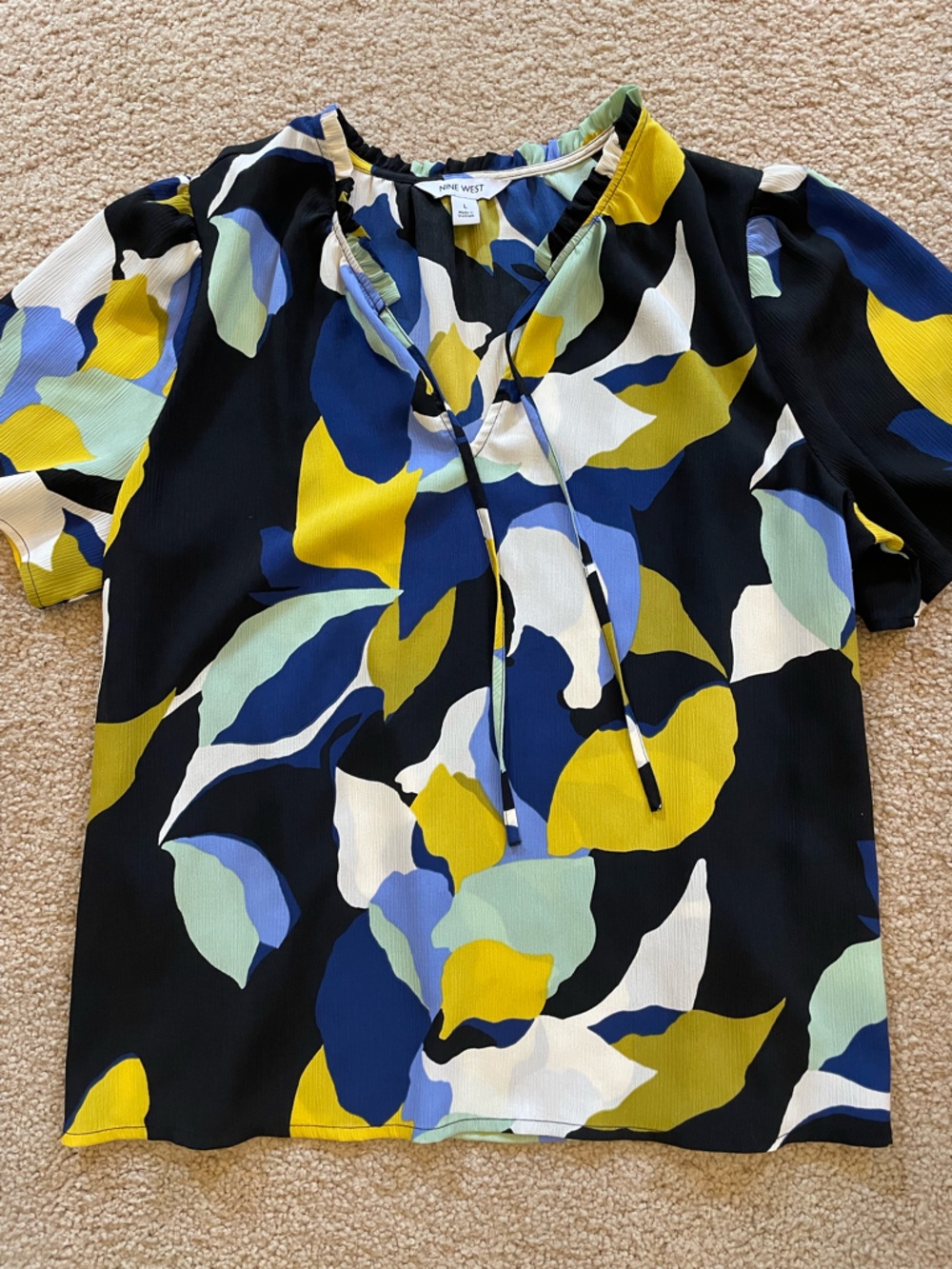 Multi colored blouse